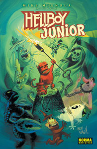HELLBOY 08. HELLBOY JUNIOR (Ed. Cartoné), de Wray | portada del libro
