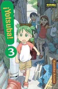 ¡YOTSUBA! 03, de Azuma | portada del libro