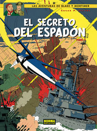 BLAKE Y MORTIMER 11. EL SECRETO DEL ESPADÓN 3, de Jacobs | portada del libro