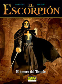 EL ESCORPIÓN 06. EL TESORO DEL TEMPLE, de Desberg | portada del libro