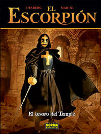 EL ESCORPIÓN 06. EL TESORO DEL TEMPLE (CARTONÉ), de Desberg | portada del libro