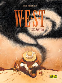W.E.S.T. 3. EL SANTERO, de Rossi | portada del libro