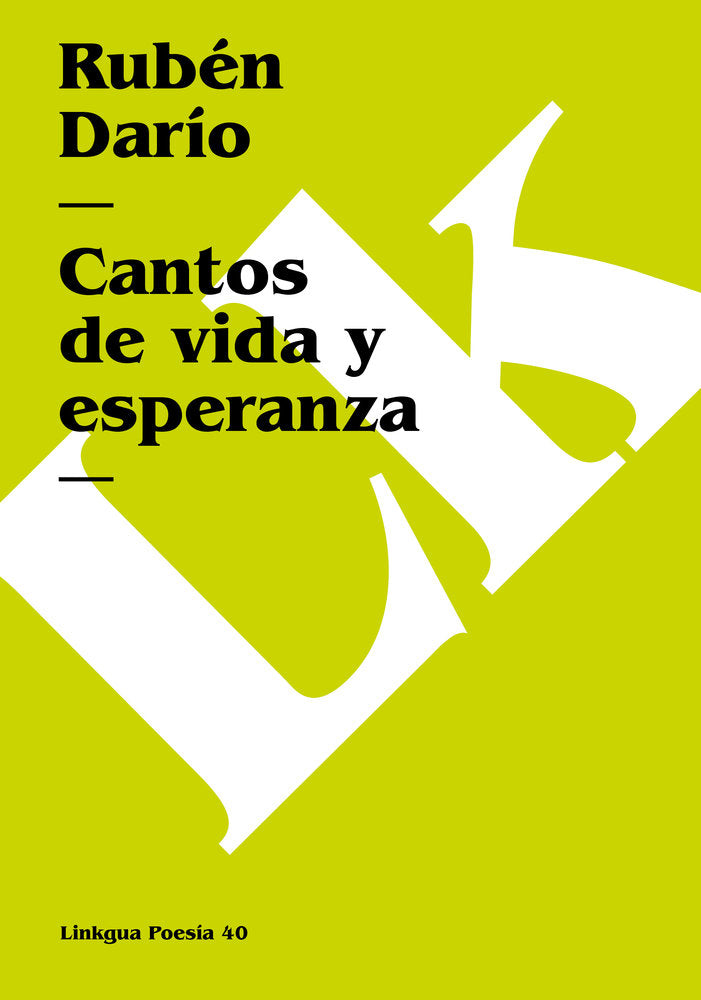 Cantos de vida y esperanza, de Darío, Rubén | portada del libro