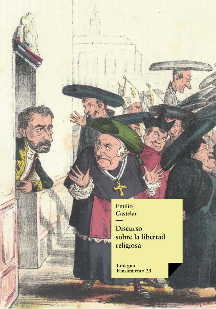 Discurso sobre la libertad religiosa, de Castelar, Emilio | portada del libro