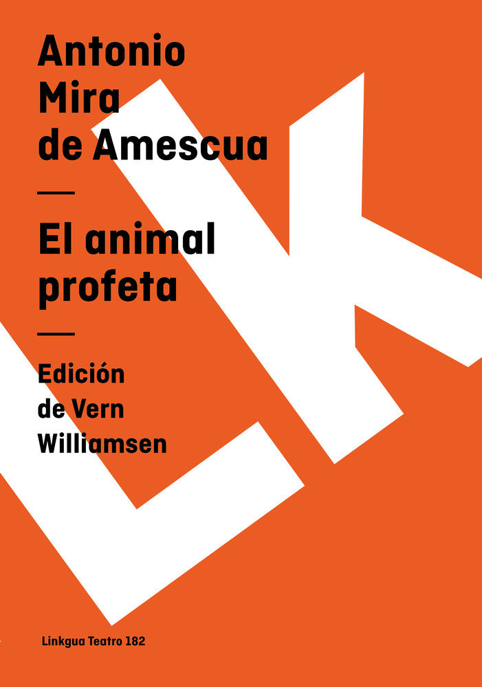 El animal profeta, de Mira de Amescua, Antonio | portada del libro