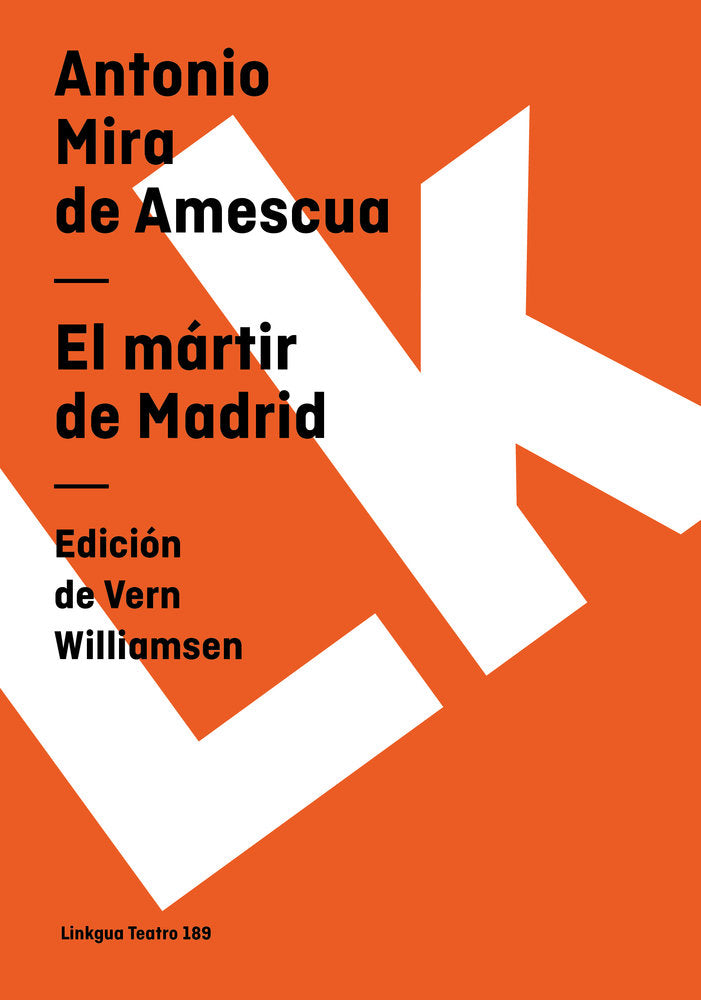 El mártir de Madrid, de Mira de Amescua, Antonio | portada del libro