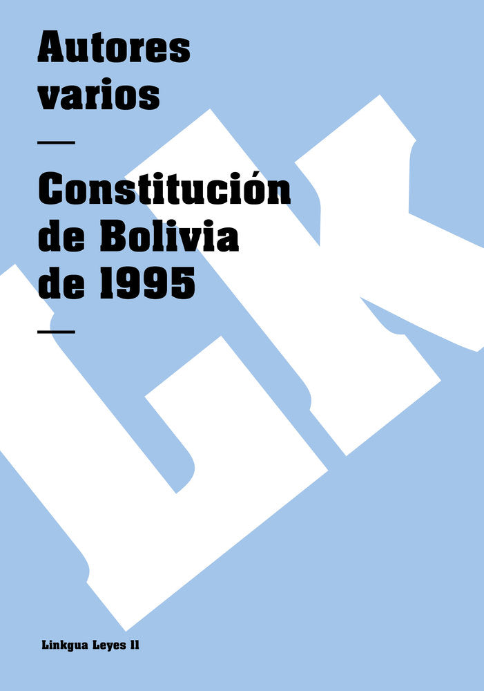 Constitución de Bolivia, de Varios, Autores | portada del libro