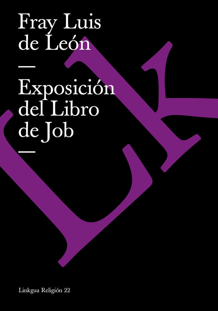 EXPOSICION DEL LIBRO DE JOB, de de León, Fray Luis | portada del libro