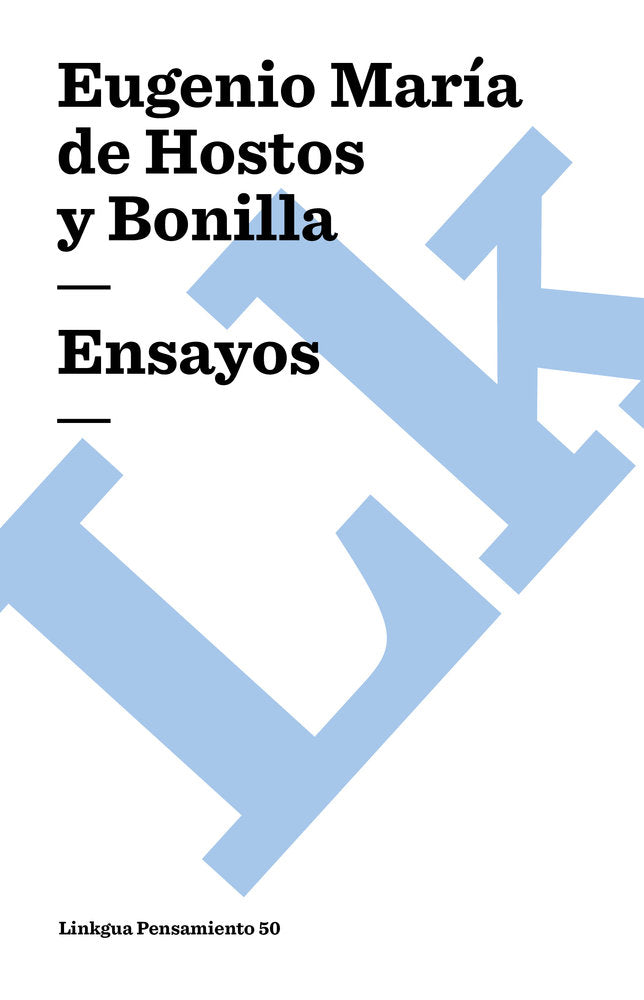 Ensayos, de de Hostos, Eugenio María | portada del libro