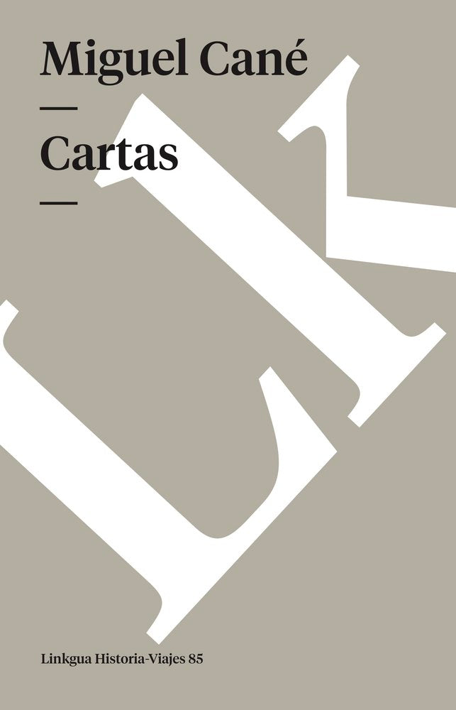 Cartas, de Cané, Miguel | portada del libro