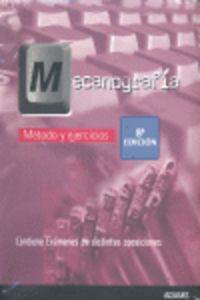 MECANOGRAFIA. METODO Y EJERCICIOS | portada del libro