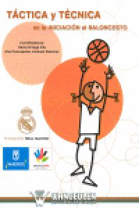 Táctica y técnica en la iniciación al baloncesto, de JIMENEZ SANCHEZ | portada del libro
