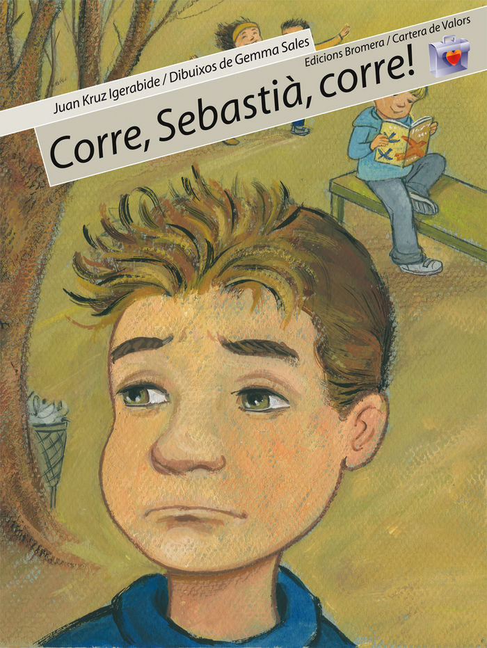 Corre, Sebastià, corre!, de Kruz Igerabide Sarasola | portada del libro