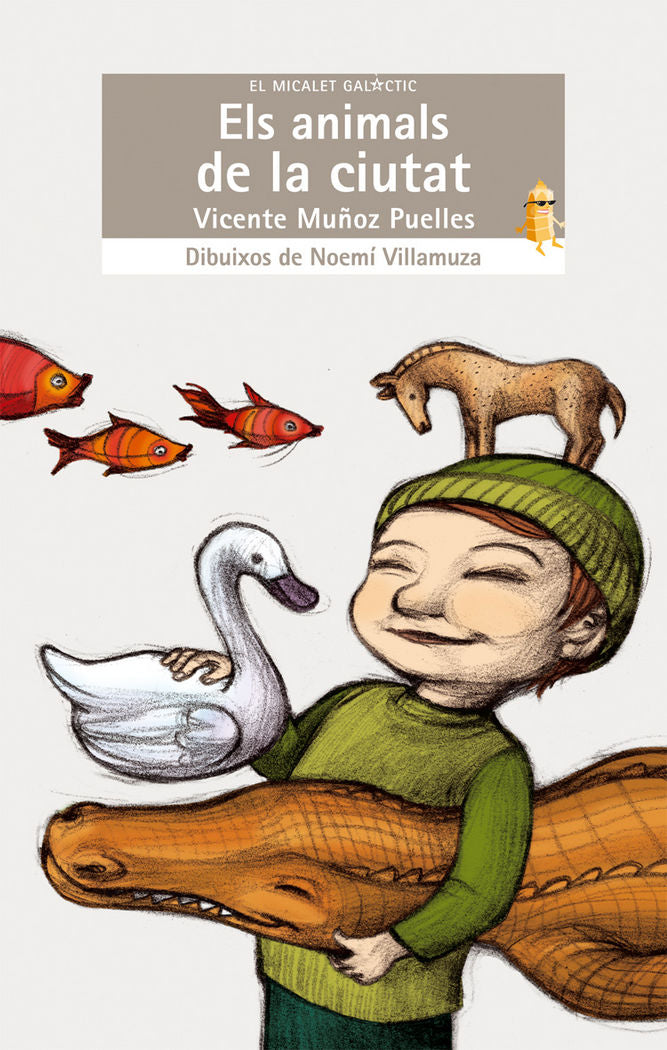 Els animals de la ciutat, de Vicente Muñoz Puelles | portada del libro