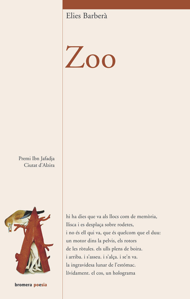Zoo, de Barberà Bolinches | portada del libro