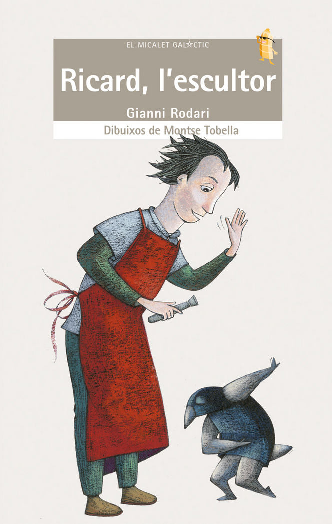Ricard, l'escultor, de Gianni Rodari. | portada del libro