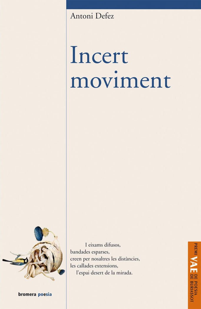 Incert moviment, de Defez Martín | portada del libro