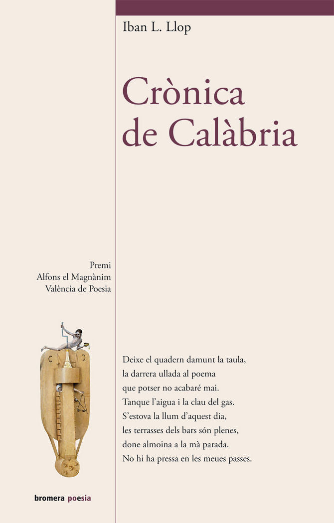 Crònica de Calabria, de Lleon Llop | portada del libro