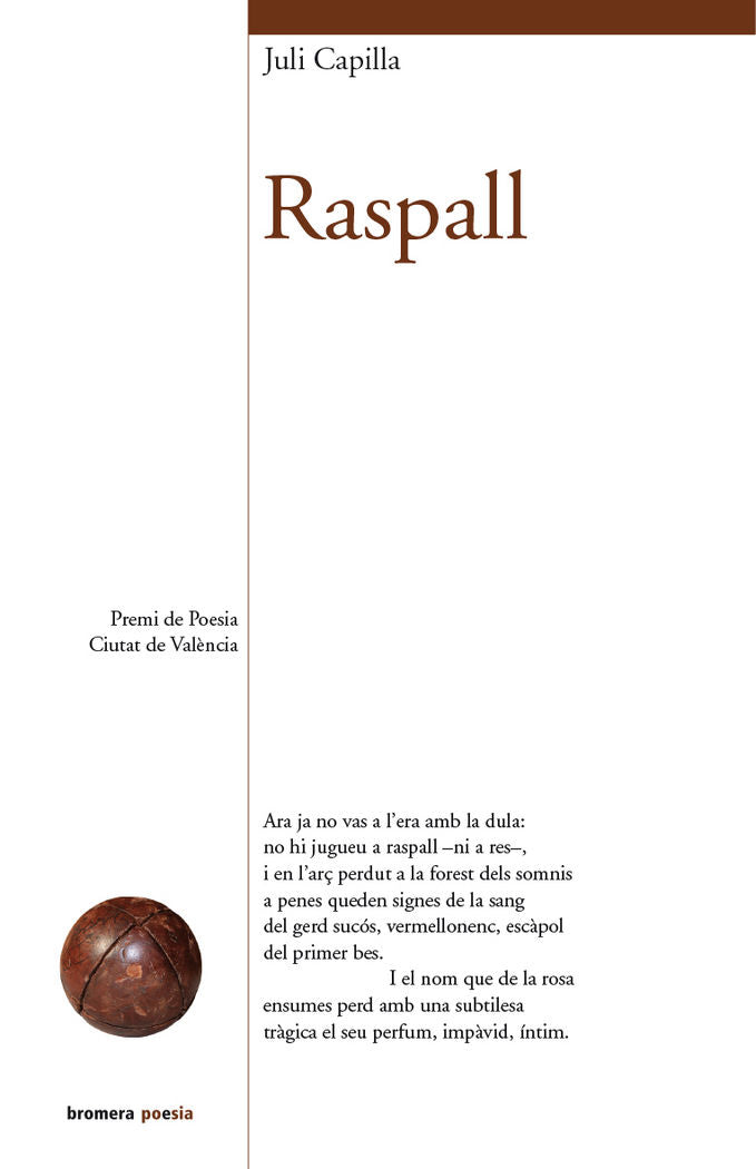 Raspall, de Capilla Fuentes, Juli | portada del libro