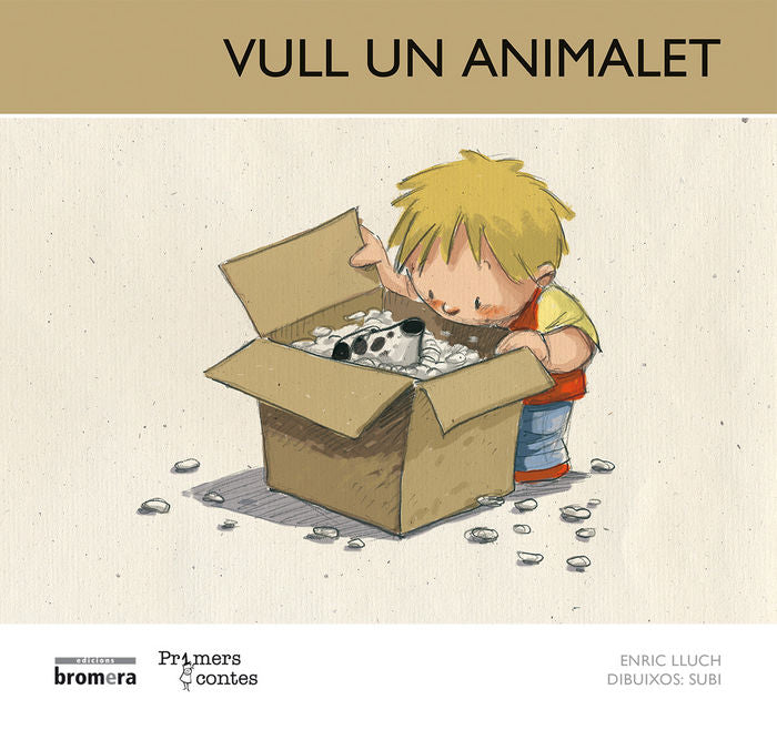 Vull un animalet, de Lluch Girbés, Enric | portada del libro