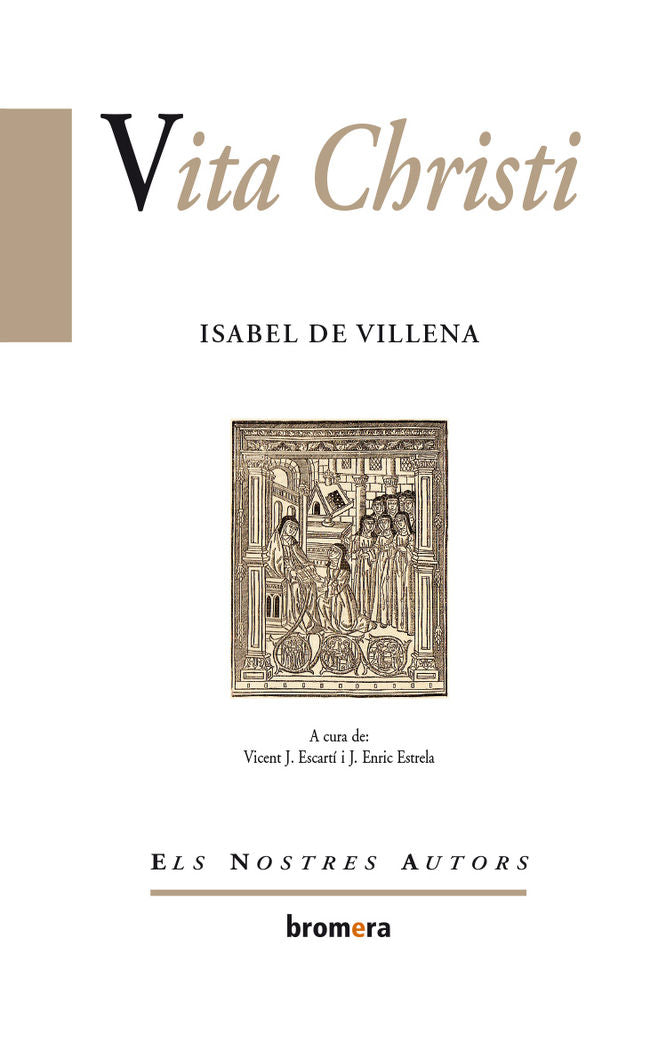 Vita Christi, de Isabel de Villena | portada del libro
