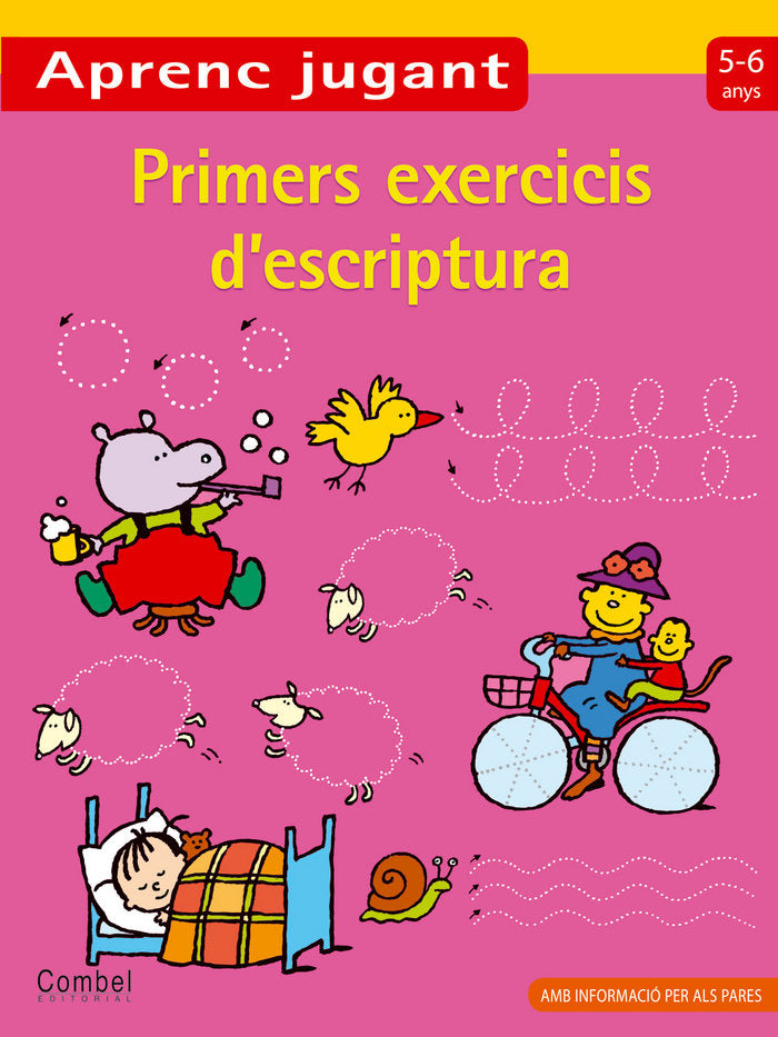 Primers exercicis d'escriptura 5-6 anys, de Varios autores | portada del libro