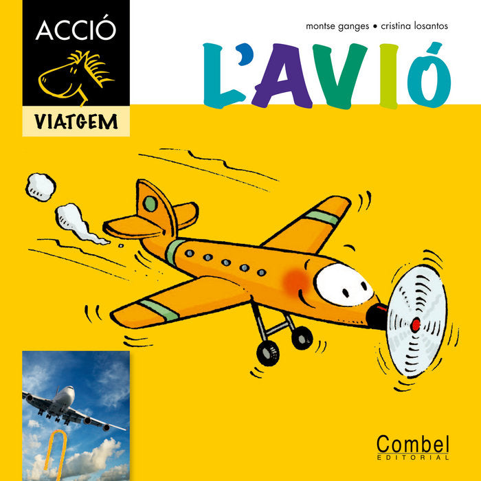 L'avió, de GANGES, MONTSE | portada del libro