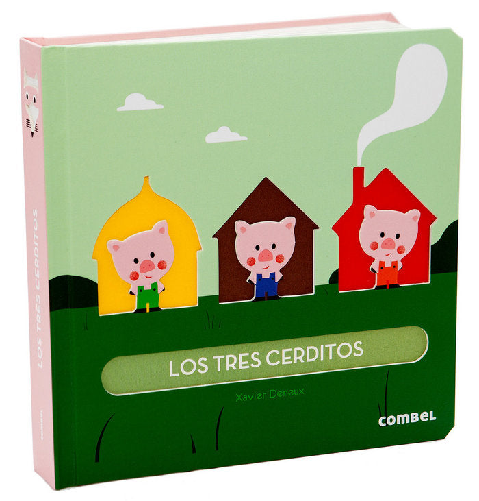 Los tres cerditos, de Deneux, Xavier | portada del libro