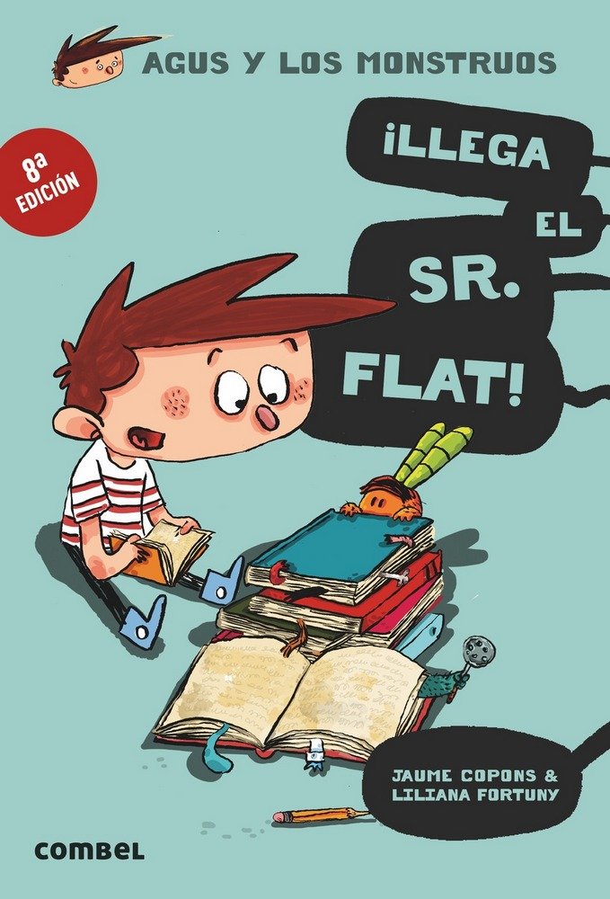 ¡Llega el Sr. Flat!, de Copons Ramon, Jaume | portada del libro