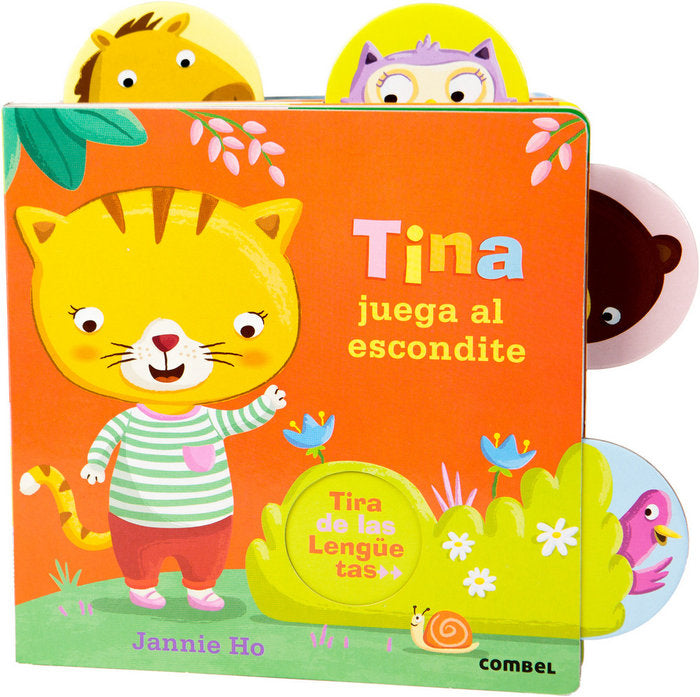 Tina juega al escondite, de CROW | portada del libro