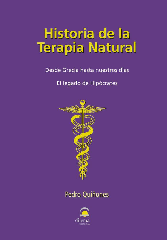 Historia de la Terapia Natural, de Quiñones, Pedro | portada del libro
