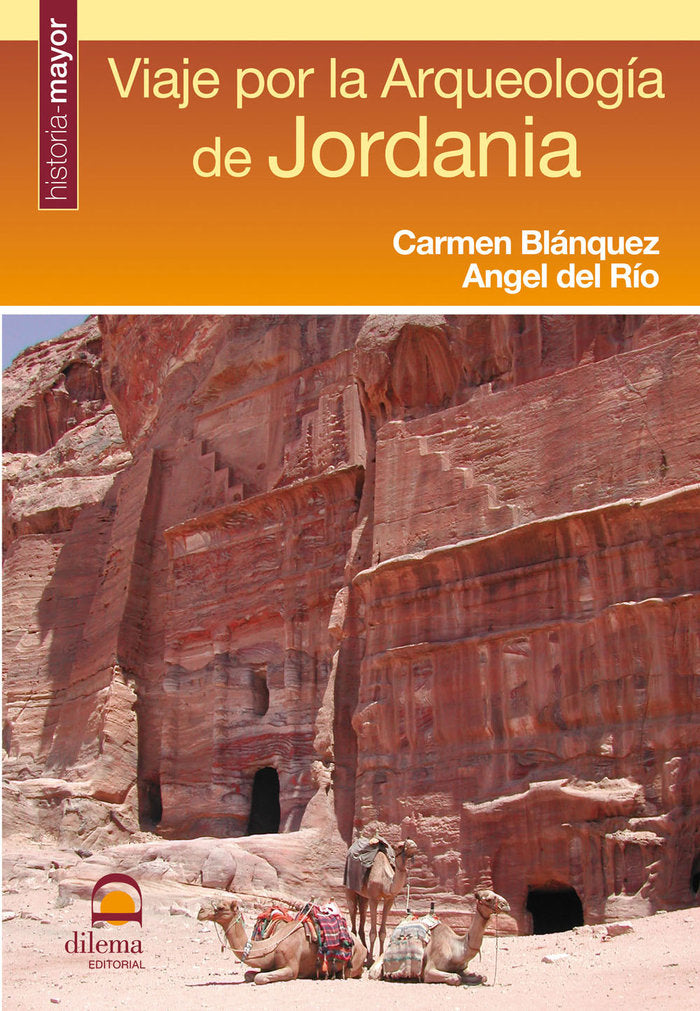 Viaje por la Arqueología de Jordania, de Blánquez Pérez | portada del libro