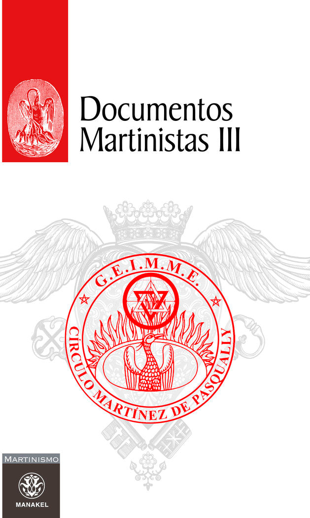 Documentos Martinistas III | portada del libro