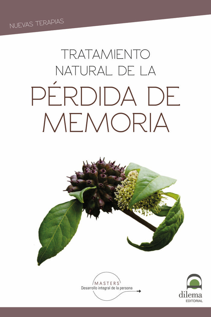 Tratamiento natural de la pérdida de memoria, de Desarrollo integral de la persona, Masters | portada del libro