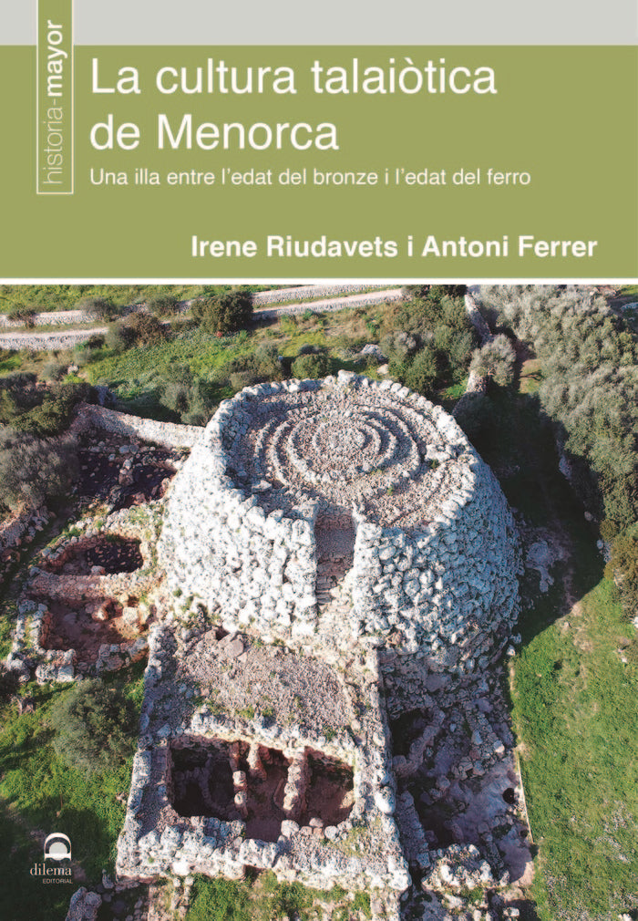 La cultura talaiòtica de Menorca, de Ferrer, Antoni | portada del libro