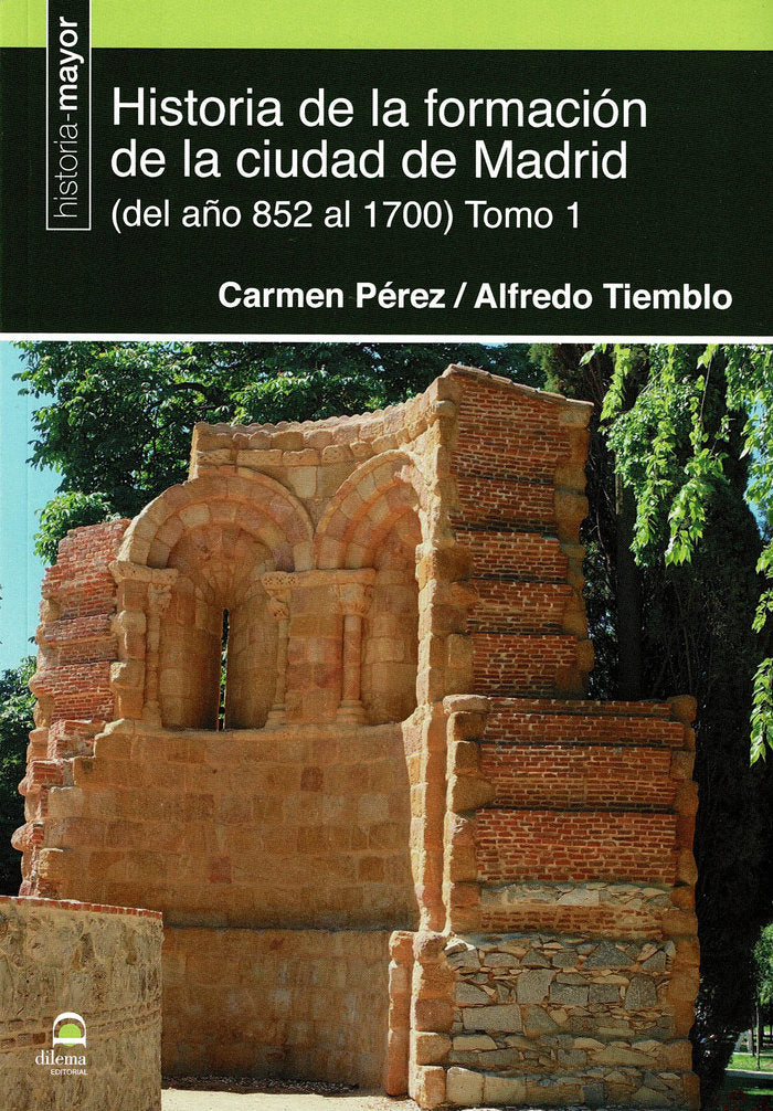 Historia de la formación de la ciudad de Madrid, de Pérez Ayanz, Carmen | portada del libro