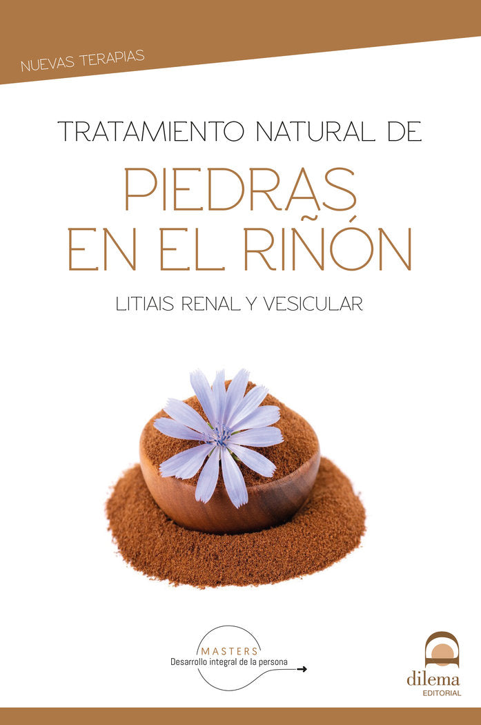 Tratamiento natural de piedras en el riñón, de Desarrollo integral de la persona, Masters | portada del libro