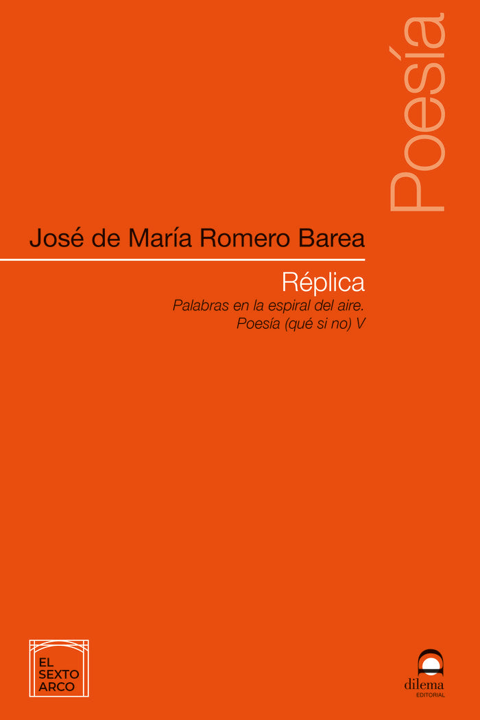 Réplica, de Romero Barea, José de maría | portada del libro