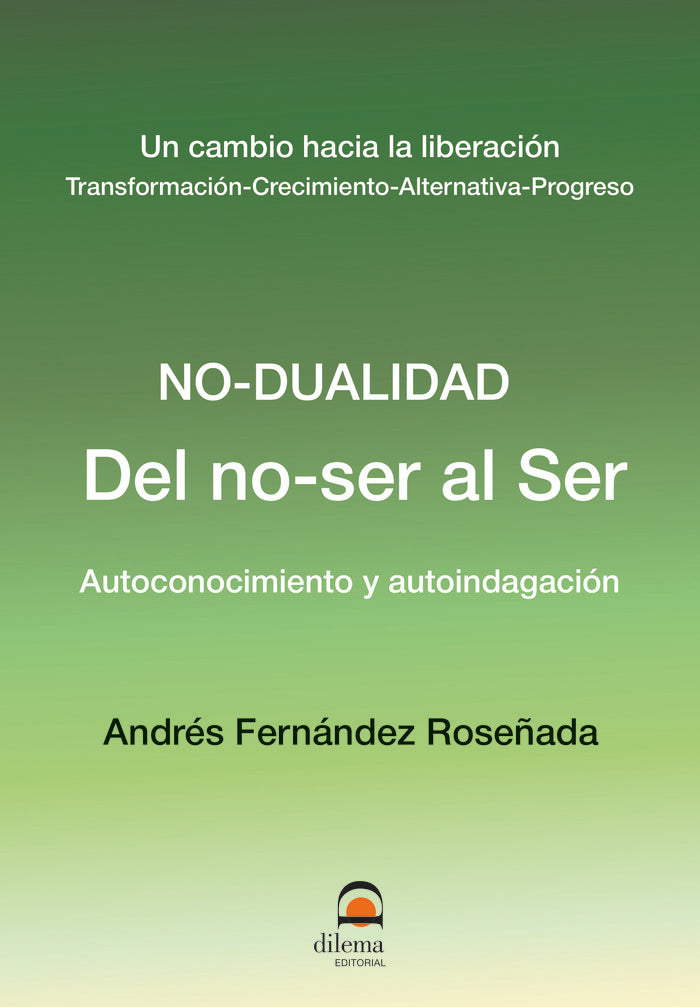 Del no-ser al Ser, de Fernández Roseñada,Andrés | portada del libro