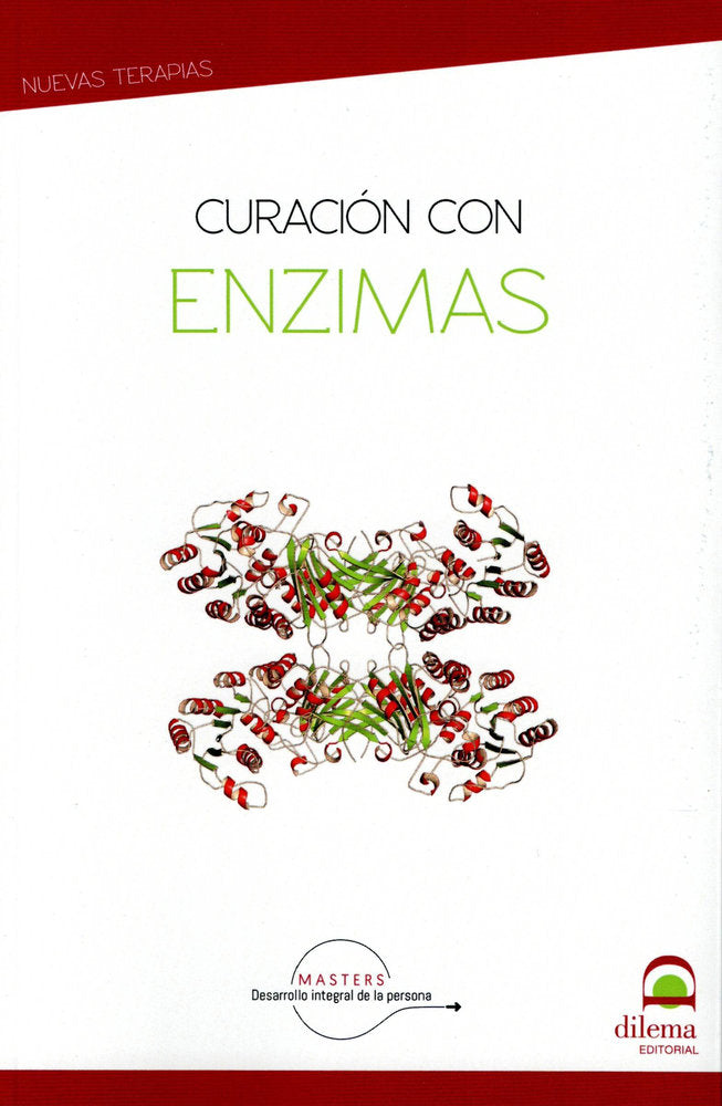 Curación con enzimas, de Desarrollo integral de la persona, Masters | portada del libro