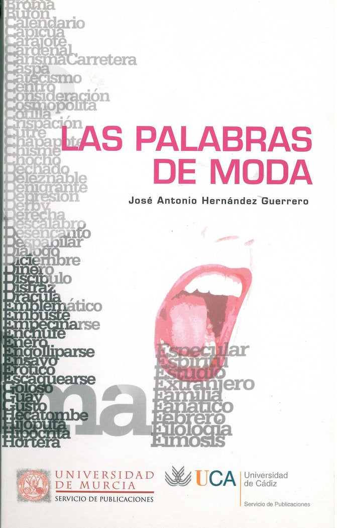Palabras de moda, las, de Hernández Guerrero | portada del libro
