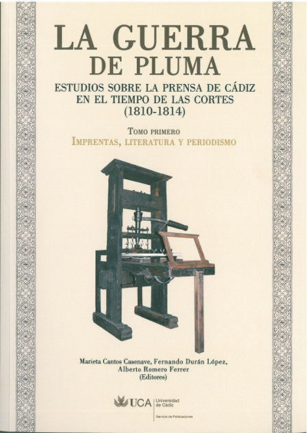 Guerra de pluma I, de DURAN LOPEZ, FEDERICO | portada del libro