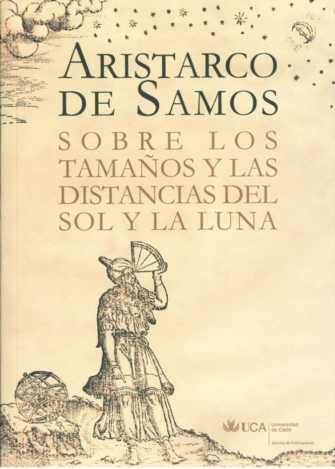 Sobre los tamaños y las distancias del sol y la luna, de Aristarco de Samos | portada del libro