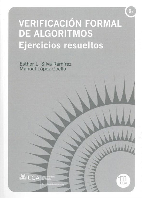 Verificación formal de algoritmos, de SILVA RAMIREZ | portada del libro