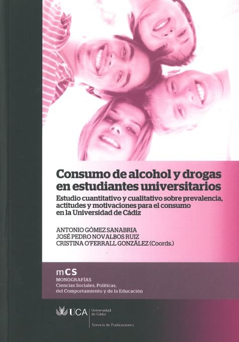 Consumo de alcohol y drogas en estudiantes universitarios, de Varios autores | portada del libro