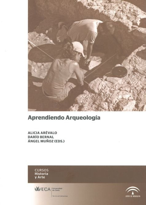 Aprendiendo arqueología, de Varios autores | portada del libro