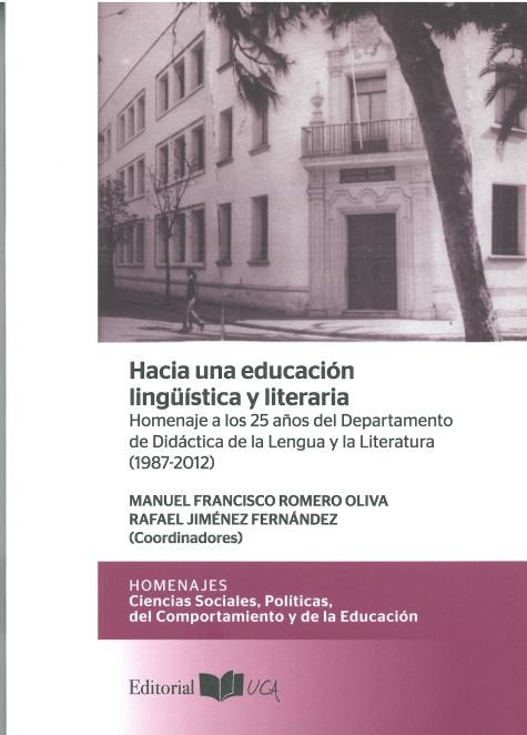Hacia una educación lingüística y literaria, de AA.VV. | portada del libro