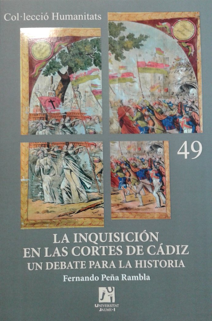 La Inquisición en Las Cortes de Cádiz Un Debate para la Historia, de Peña Rambla | portada del libro