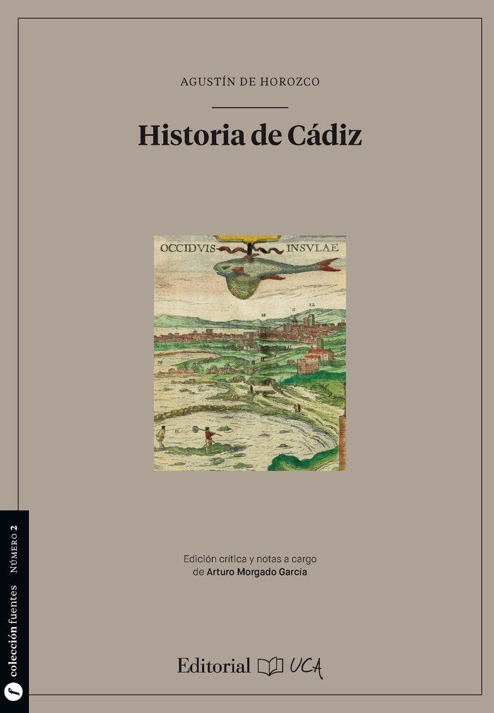 Historia de Cádiz, de Morgado García | portada del libro
