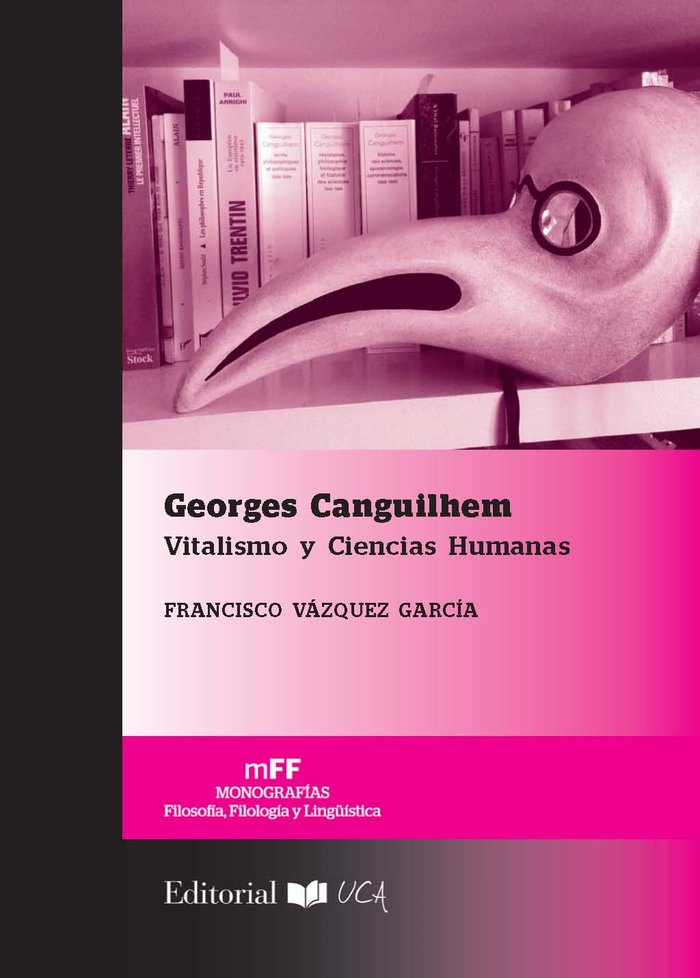 Georges Canguilhem, de Vázquez García, Francisco | portada del libro